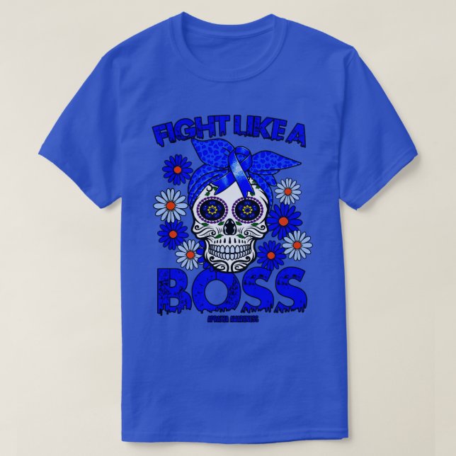 Apraxia Awareness fight like a boss T-Shirt (Design Front)