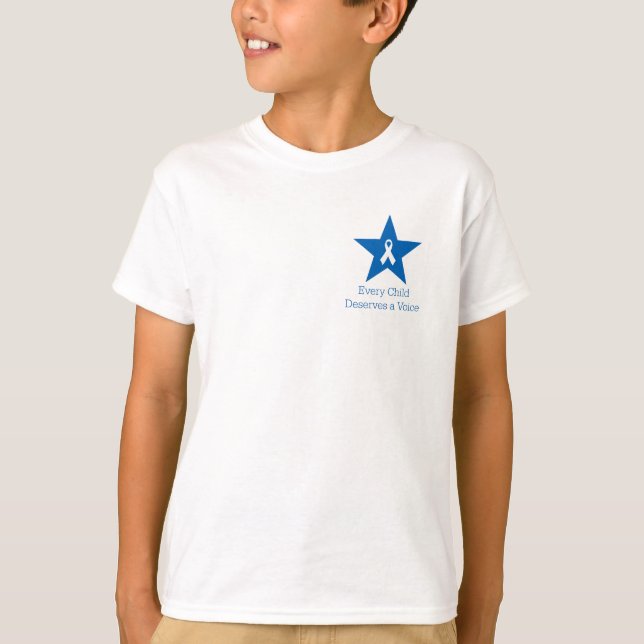 Apraxia Awareness Kid's T-Shirt (Front)