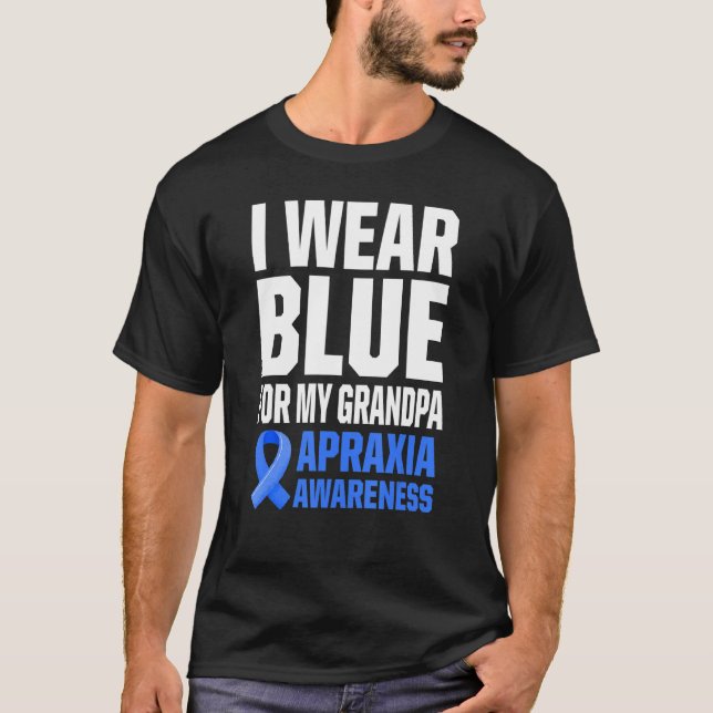 Apraxia Awareness Survivor Wear Warrior 10 T-Shirt (Front)