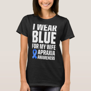 Apraxia Awareness Survivor Wear Warrior 2 T-Shirt