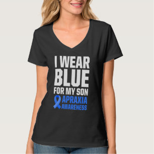 Apraxia Awareness Survivor Wear Warrior 4 T-Shirt