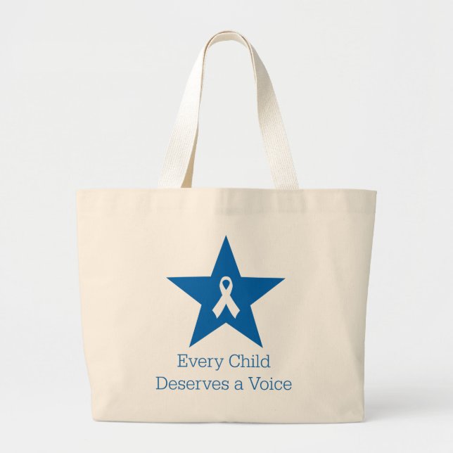 Apraxia Awareness Tote Bag (Front)