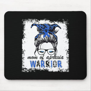Apraxia Awareness Warrior Mothers Mother's Day Gif Mouse Pad