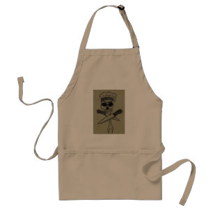 Aprental skull, chief standard apron