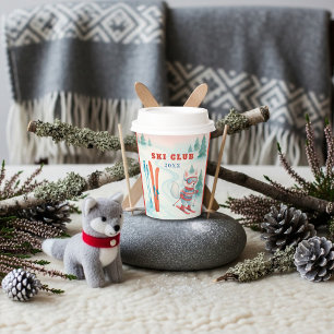 Après Bébé Ski Club Baby Arctic Fox Paper Cups