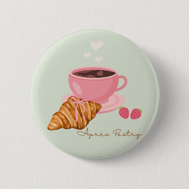   Après Pastry Cute 6 Cm Round Badge (Front)