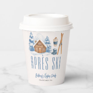 Apres Ski Baby Shower Winter Nesting Party Paper Cups