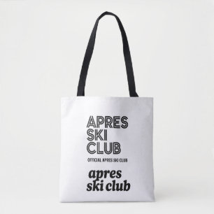 Apres Ski Club Coffee Mug – Winter Ski Lover Gift Tote Bag