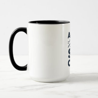 Apres Ski Club Mountain Logo - Custom Mens Winter Mug