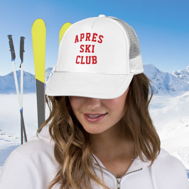 Après ski Club Winter Ski trip Matching Group Ski Trucker Hat (Après ski Club Winter Ski trip Matching  Apres Ski Hat for Family reunion
)