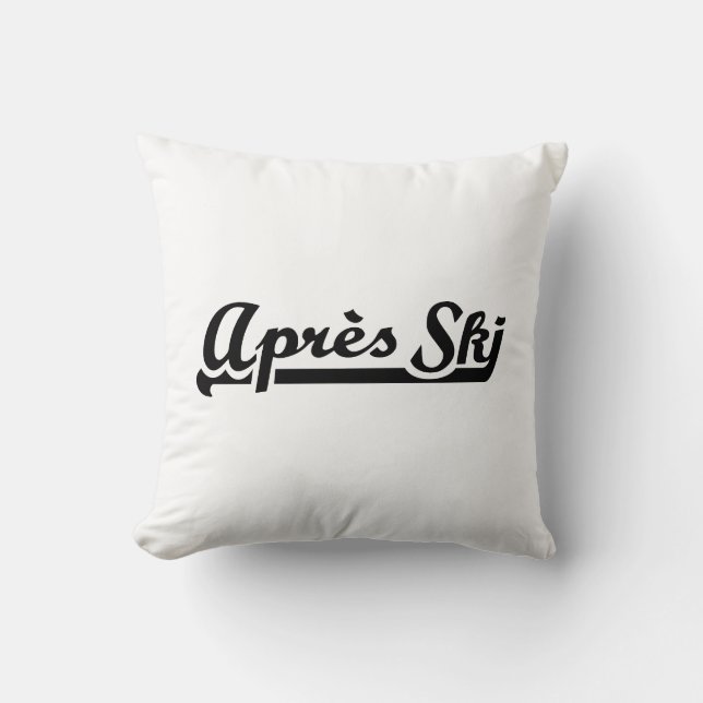 Apres ski cushion (Front)