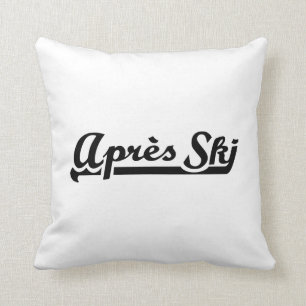 Apres ski cushion