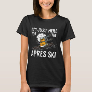 Apres Ski Funny Skier Winter Sport Skiing Gift  T-Shirt