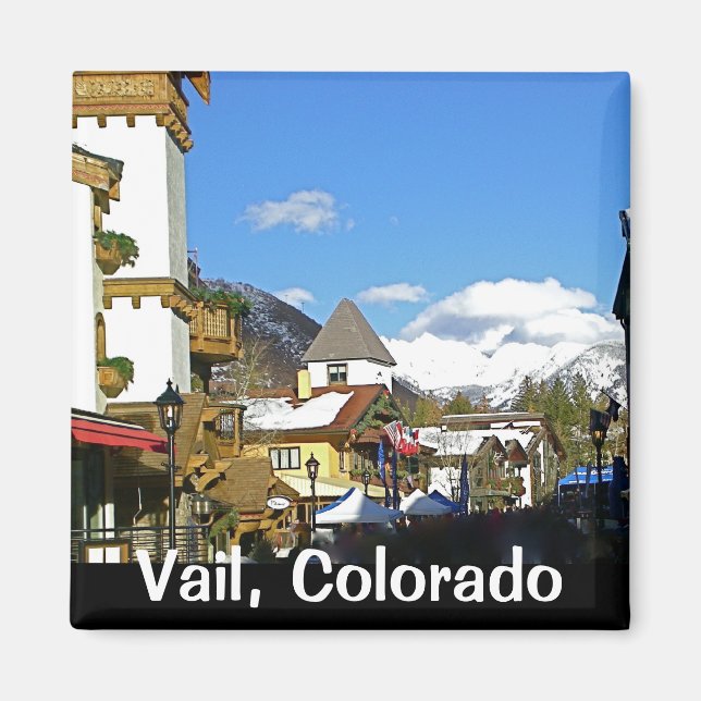 Apres Ski in Vail Magnet (Front)