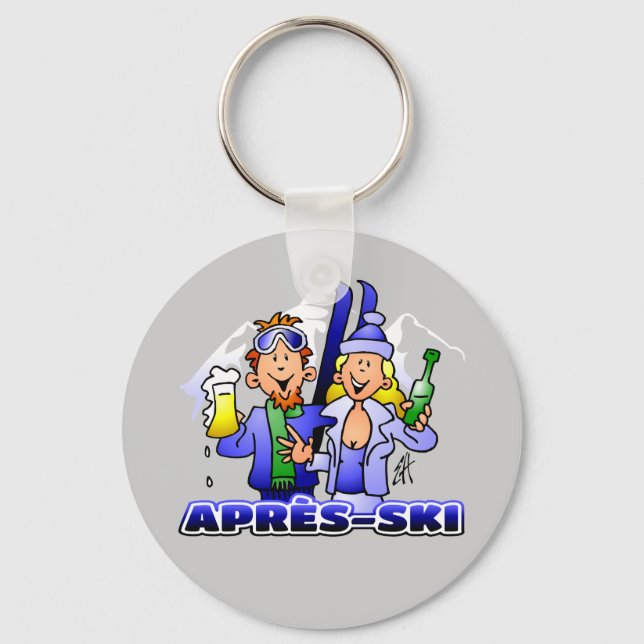 Après-ski Key Ring (Front)