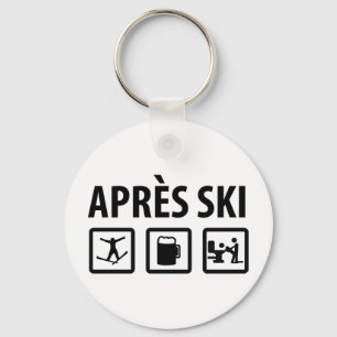 apres ski key ring