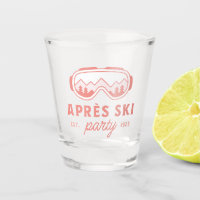 Apres ski party skiing girls night pink aesthetic
