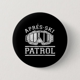 Apres Ski Patrol _1  6 Cm Round Badge