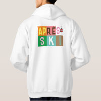 Après-ski Retro Ski Skiers Colour Block