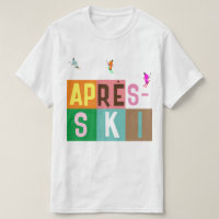 Après-ski Retro Skiers Colour Block  