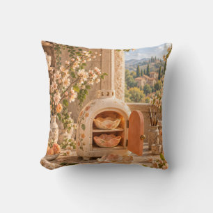 Apricot Ceramic Studio Blossom Tuscan Window Cushion