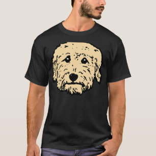 Apricot Doodles On White Cream Goldendoodle! Blac T-Shirt