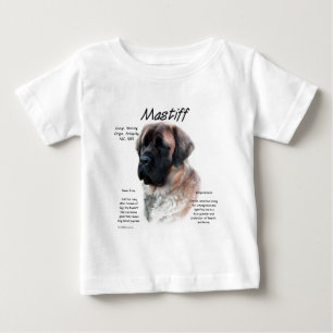 Apricot Fluffy Mastiff History  Baby T-Shirt
