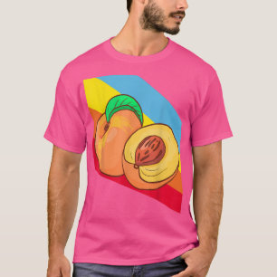 Apricot Fruit Food Vegan Vegetarian  T-Shirt