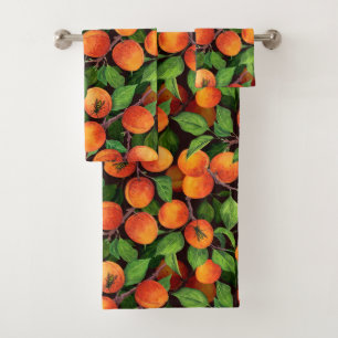 Apricot garden 1 bath towel set