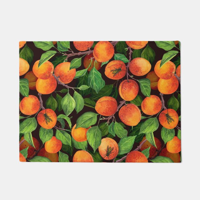 Apricot garden 1 doormat (Front)