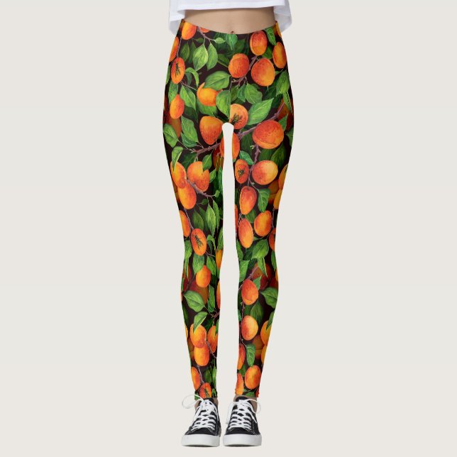 Apricot garden 1 leggings (Front)