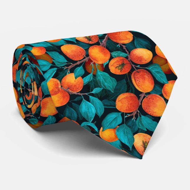 Apricot garden 2 tie (Rolled)