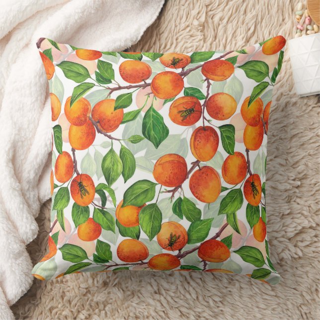 Apricot garden 3 cushion (Blanket)