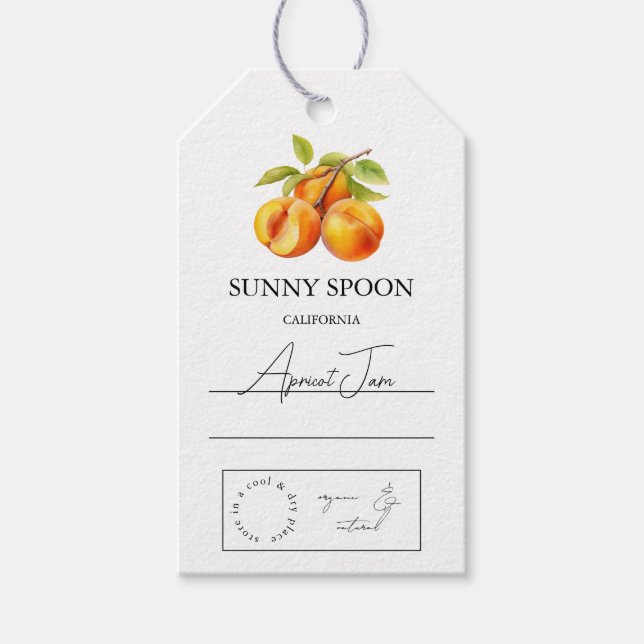 Apricot Hang Tag (Front)
