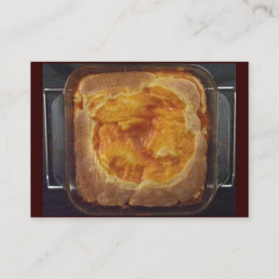 Apricot Jam Pound Cake Business Card