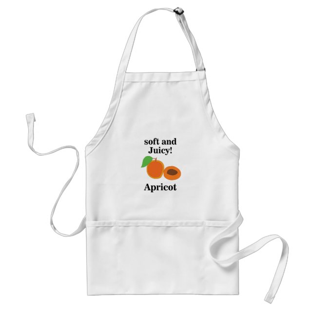 Apricot Juicy Fruit  Standard Apron (Front)