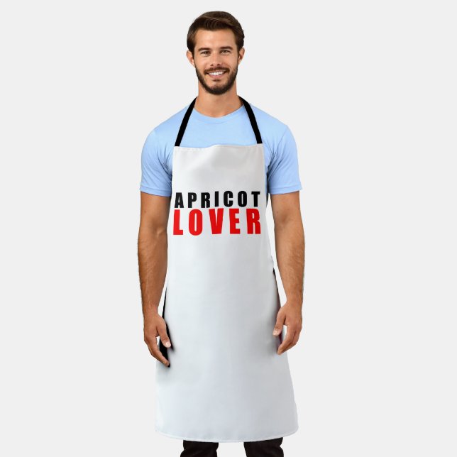 Apricot lover apron (Worn)