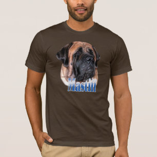 Apricot Mastiff Name T-Shirt