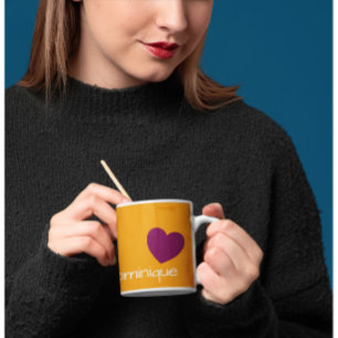 Apricot Perfection - The Coffee Mug With A Heart