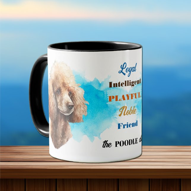 Apricot Poodle Dog Loyal Friend Mug (Creator Uploaded)