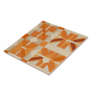 Apricot Radiant Reverie Symphony Tile