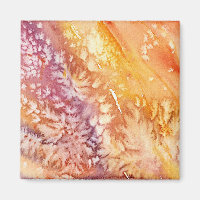 Apricot Rose Abstract Design