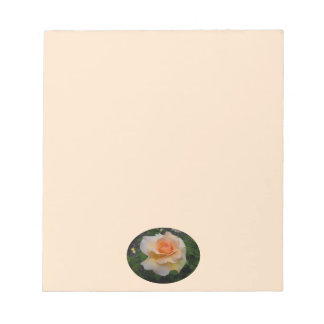 Apricot Rose Notepad