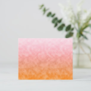 Apricot Skies Postcard