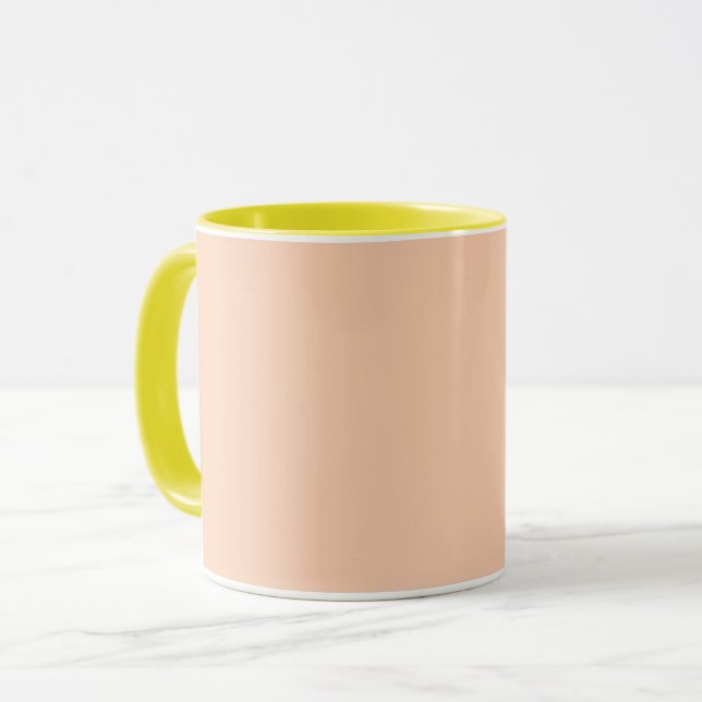  Apricot (solid color) 	 Mug (Front Left)