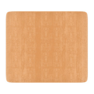 Apricot (solid colour) cutting board