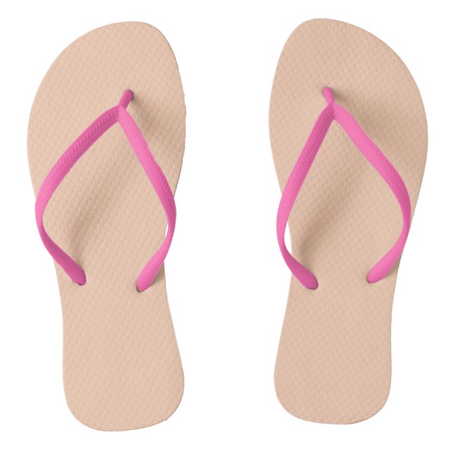  Apricot (solid colour) 	 Jandals (Footbed)