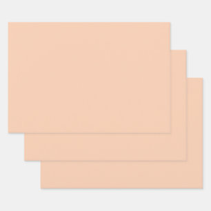  Apricot (solid colour) 	 Wrapping Paper Sheet