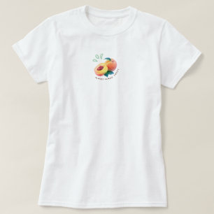 Apricot sweet fresh fruit aesthetic summer T-Shirt