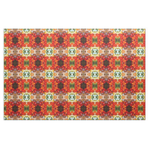 Apricot Tree Leaked Resin Abstract Abstract Painti Fabric